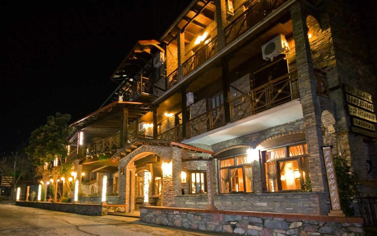 Hotel Παραδοσιακο Като-Лутраки Экстерьер фото