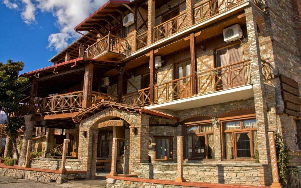 Hotel Παραδοσιακο Като-Лутраки Экстерьер фото